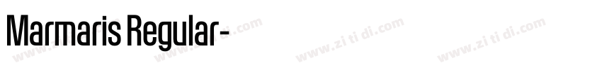 Marmaris Regular字体转换 Marmaris Regular字体转换